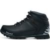 Schnürboots TIMBERLAND "EURO SPRINTMID LACE UP BOOT", Gr. 45, schwarz (schwarz, full, grain), Leder, Synthetik, sportlich, Schuhe, Winterstiefel, Schnürstiefel, Winterschuhe
