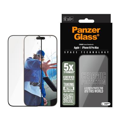 PANZERGLASS Displayschutzglas "Ceramic Screen Protection" Displayfolien Displayschutzfolie, Schutzfolie, Bildschirmschutz, kratz- & stoßfest farblos (transparent)