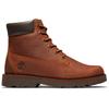 Schnürboots TIMBERLAND "Courma Kid Traditional6In", Damen, Gr. 37, braun, Leder, sportlich, Schuhe, Winterstiefel, Schnürstiefel, Winterschuhe
