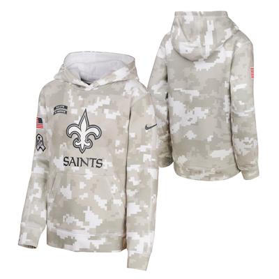 New Orleans Saints Nike 2024 Salute To Service Hoodie - Jugendliche Image