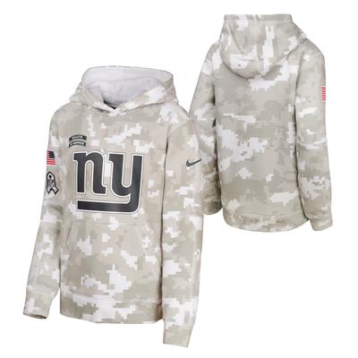New York Giants Nike 2024 Salute To Service Hoodie - Jugendliche Image