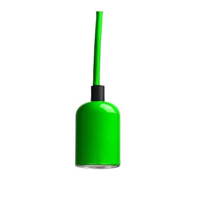 TCP 22737 - 1 Light Medium Screw Base Green Pendant Light Fixture (555PMGRN (275060))