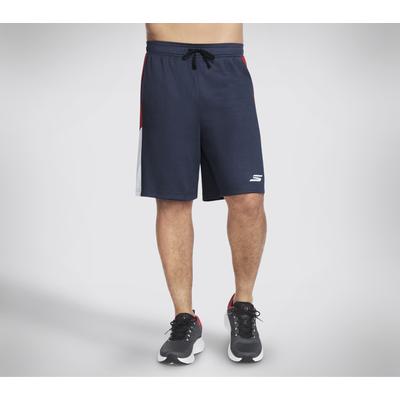 Skechers Men's Layup 8 Inch Short | Size Medium | Navy | Polyester