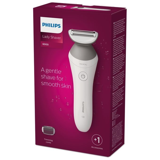 Philips Lady Shaver Series 6000 BRL126/00 Rasoio senza filo per utiliz