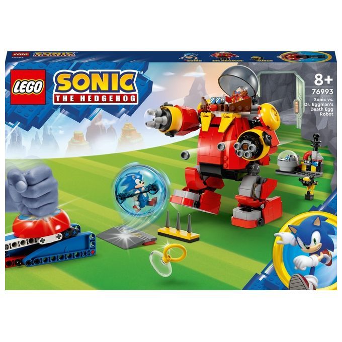 LEGO Sonic the Hedgehog 76993 vs. Robot Death Egg del Dr. Eggman, Gioc