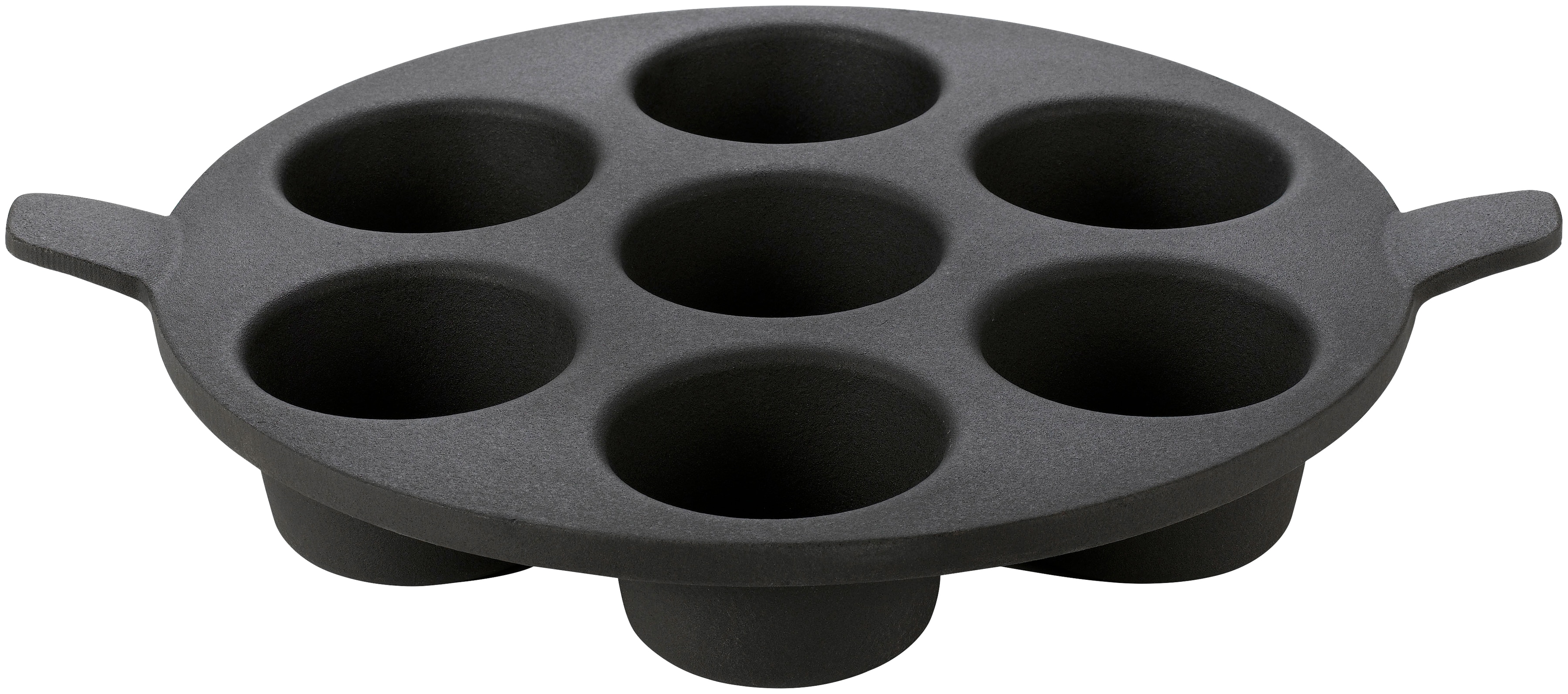 Grillschale TEPRO, schwarz, Ø:32cm, Gusseisen, Backbleche, für Gebäck; 32 cm Durchmesser Image