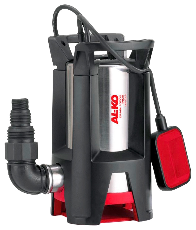 Schmutzwasserpumpe AL-KO "Drain 10000 Inox Comfort", rot, B:19cm H:33cm L:21cm, Pumpen, 10.000 l/h max. Fördermenge Image