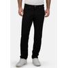 Stoffhose BRÜHL "York", Herren, Gr. 36, EURO-Größen, schwarz, 97% Baumwolle, 3% Elasthan, unifarben, casual, lang, Hosen, in ALL-IN-ONE-Qualität