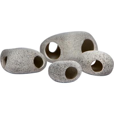 Trademark Innovations Aquarium Ceramic Hideout Habitats for Fish and Reptiles