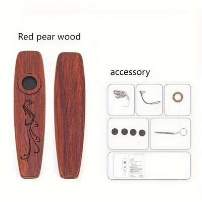 TEMU /red Pear Wood /easy To Master Musical Instruments