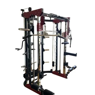 Gym Commercial Machine Sports Fitness Exercise Equipment Squat Stand Power Rack Smith Machine