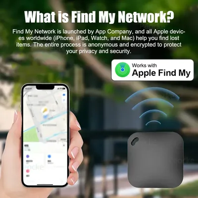 Mini GPS Tracker with Find My APP Reminder for Iphone Locator Smart Bluetooth Anti Lose Children