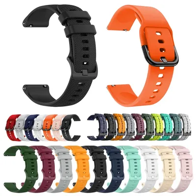Sports Silicone Strap For Fossil GEN 6 44mm Smart Watch Band For Fossil GEN 5E 44mm / GEN 5 LTE 45mm 22mm Replacement Wrist Belt
