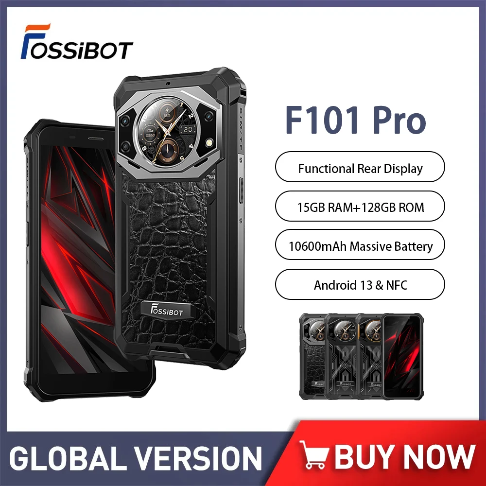 FOSSiBOT F101 PRO Rugged Phones 5.45