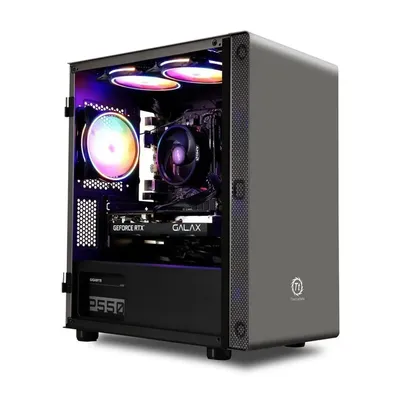 MXZ Gaming PC Ryzen 5 5600 RTX4060 B450M GDDR4 1TB NVME Desktop Computer For System Unit Pc