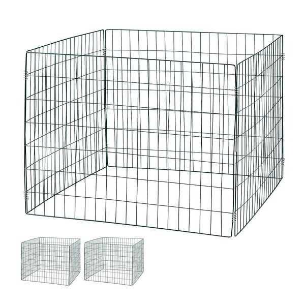 relaxdays Komposter mit Bodengitter Stahl dunkelgrün grün Image