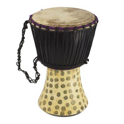 Dance Together,'Genuine Traditional Djembe Drum Hand Crafted in Ghana'