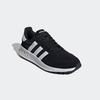 Sneaker ADIDAS SPORTSWEAR "RUN 84", Gr. 48, schwarz-weiß (core schwarz, cloud weiß, carbon), Textil, Leder, Synthetik, sportlich, Schuhe, inspiriert vom Design des adidas LA Trainer