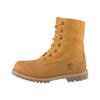 Winterboots TIMBERLAND "TIMBERLAND AUTHENTICMID WARM LINED WATERPROOF BOOT", Gr. 41,5, gelb (wheat), Leder, sportlich, Schuhe, Snowboots, Winterstiefel, Winterschuhe, wasserdicht und gefüttert