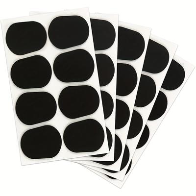 TEMU 40pcs Saxophone Mouthpiece Cushions, Clarinet Mouthpiece Cushion, Saxophone Adhesive Clarinet Mouthpiece Patches Strong Oval Mouthpiece Patches Pads Mouthpiece Pads For Beginners Musicians