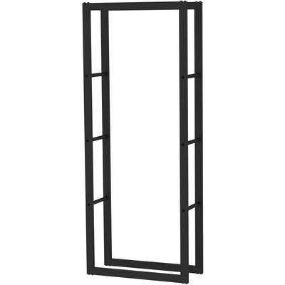 Toboli - Kaminholzregal außen und innen, bis 200 kg Traglast, 150 x 25 x 60 cm, Brennholzständer Image