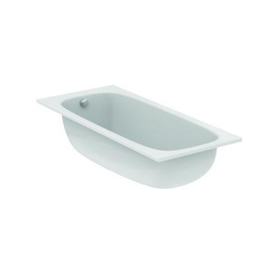 Ideal Standard Körperform-Badewanne i.life 1800x800x450mm Weiss, T476201 T476201 Image