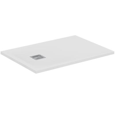 Ideal Standard Rechteck-Duschwanne Ultra Flat S + 1000x700mm Abl.25cm Mitte/Seite Weiss, T5606FR T5606FR Image
