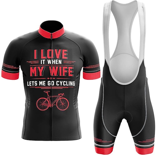 21Grams Herren Radtrikot mit Radhose kurz Trägern fahrradbekleidung set Kurzarm MTB Mountain Rennrad Winter Schwarz Grün Purpur Graphic Fahhrad Sportkleidung 3D-Pad Atmungsaktiv Rasche Trocknung Image