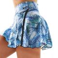 Per donna Gonne da tennis Gonna Yoga 2 in 1 Leggero Yoga Fitness Pilates Gonna-pantaloncini Rosa Blu Viola Gli sport Abbigliamento sportivo Elasticizzato Taglia piccola