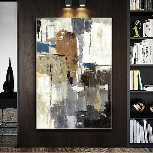 handgefertigte Ölgemälde Leinwand Wandkunst Dekoration moderne abstrakte für Wohnkultur gerollt rahmenlose ungedehnte Malerei Image