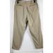 J. Crew Pants | J Crew Cotton Lined Chino Pants Work Pants Beige Flaws | Color: Tan | Size: 32