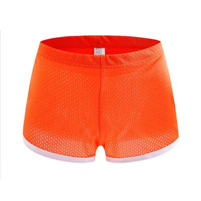 Men's Running Shorts Marathon One-third Shorts Mesh Stripe-Trim Bottoms Athletic Athleisure Breathable Quick Dry Soft Fitness Gym Workout Marathon Sportswear Activewear Stripes Green White Black