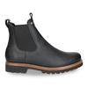 Chelseaboots PANAMA JACK "Burton Igloo C1", Herren, Gr. 44, schwarz, Nappaleder, klassisch, Schuhe, mit kuscheligem Lammfellfutter