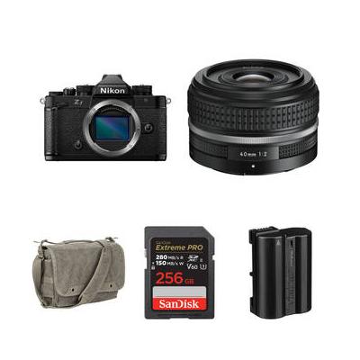 Nikon Zf Mirrorless Camera with 40mm f/2 Lens and Essentials+ Kit 1761