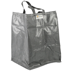 HEKU 1 Stück Gartensack - Robuster Abfallsack, Laubsack oder Grünschnittsack, wiederverwendbar - Strapazierfähiger Müllsack für Abfall & Schutt Image