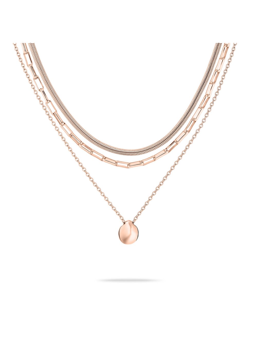 Tamaris Schmuck-Set Modern Layering Damen roségold, ONE SIZE Image