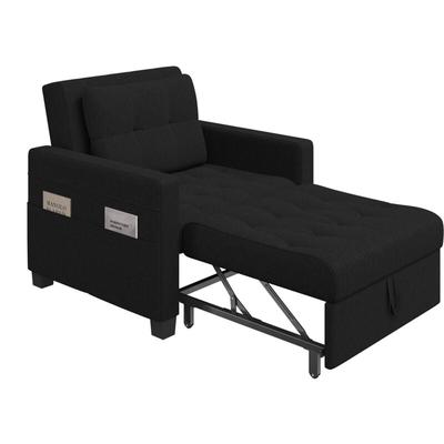 Yaheetech - Schlafsessel mit Bettfunktion 3-in-1 Ausziehbares Schlafsofa Umwandelbarer Stuhl Bett Image