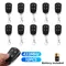Ouvre-porte électrique de Garage, télécommande 433MHz, duplicateur de télécommande, Code roulant fixe, Code de clonage, clé de voiture, 5/10 pièces