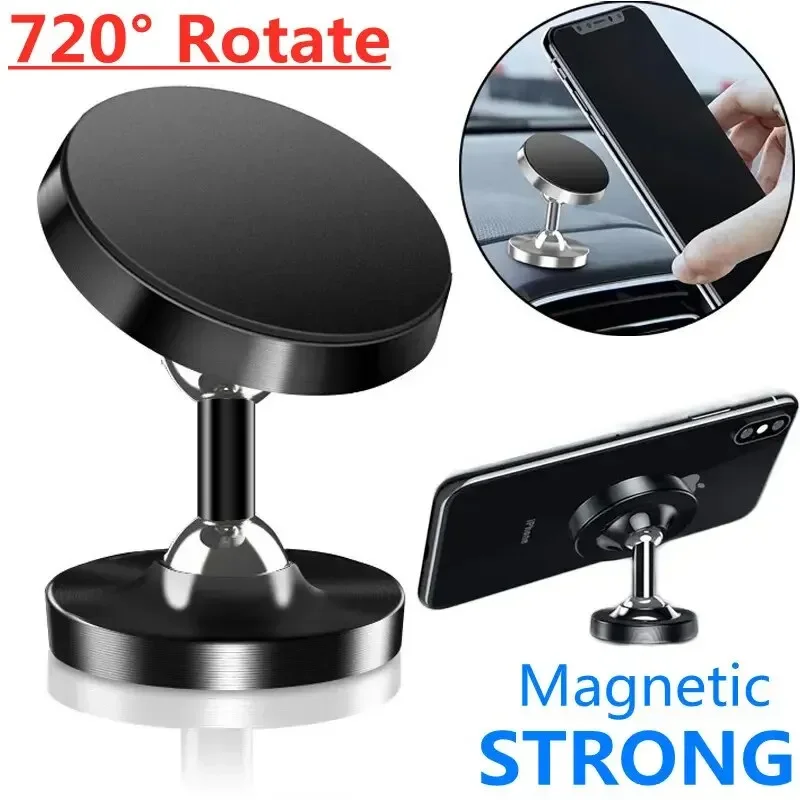 Support de téléphone magnétique pour voiture, Support magnétique pour tableau de bord, Support de voiture pour Smartphone, Support de voiture pour iPhone Samsung Xiaomi