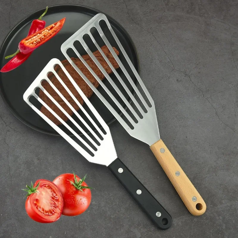 Spatule à Steak spatule de cuisine polyvalente en acier inoxydable spatules, poêles à frire, gadgets, outils de cuisine, accessoires de cuisine