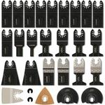 Accessoires pour lames de scie multi-outils 28 pièces Accessoires pour outils oscillants