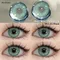 Lentilles de contact vertes bio-essense pour les yeux lentilles de contact colorées naturelles yeux