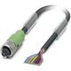 Phoenix Contact - 1554872 Connettore confezionato per sensore o attuatore M12 Presa dritta 5.00 m