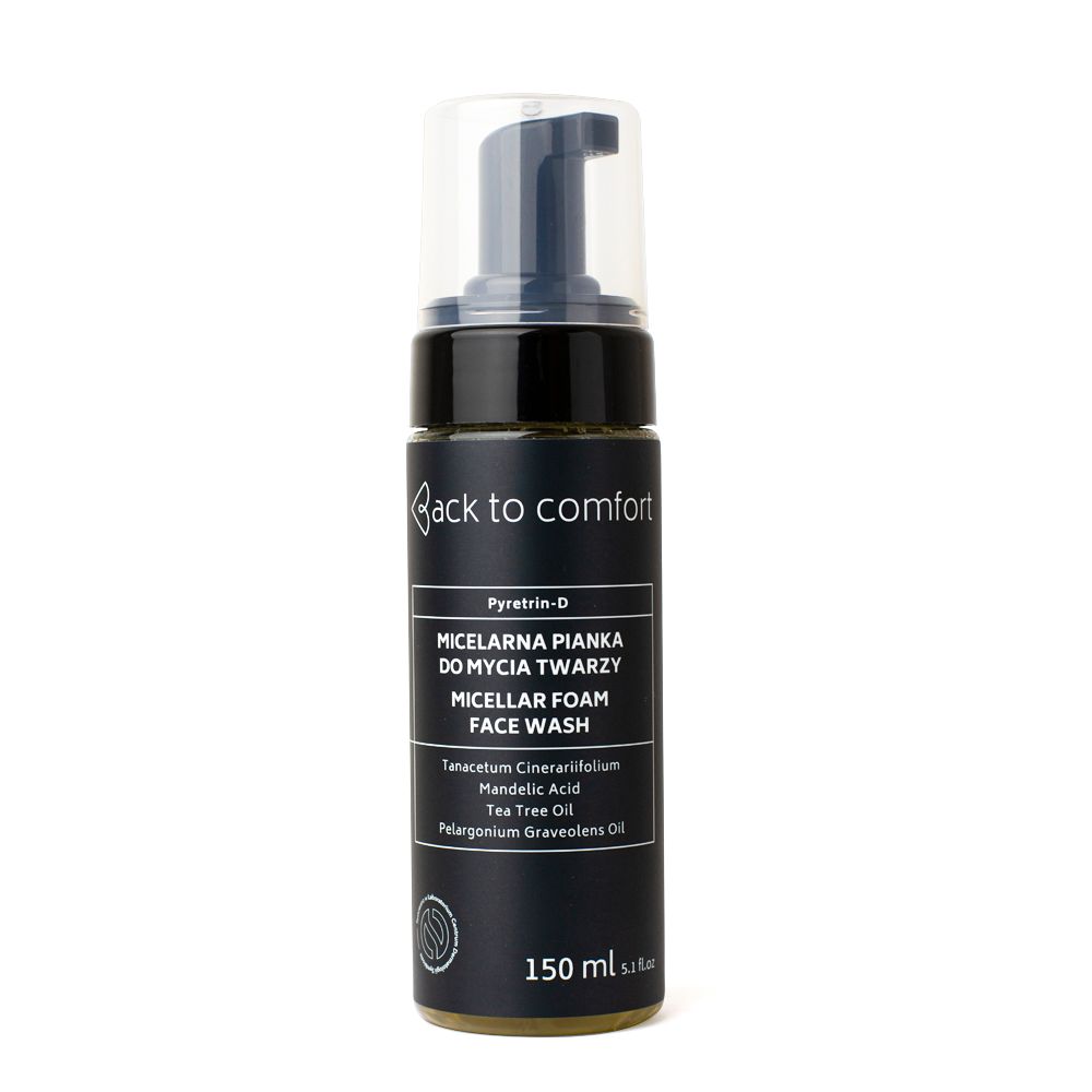 Schiuma Detergente Micellare per il Viso Pyretrin-D Back To Comfort 15