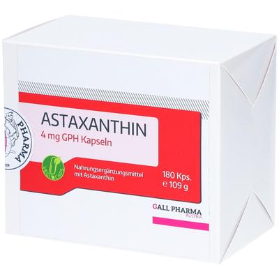 Astaxanthin 4 mg GPH Kapseln 180 St Image