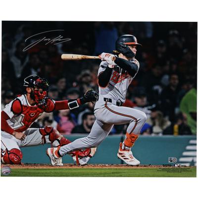 Signiertes MLB-Debütfoto von Jackson Holliday, Baltimore Orioles, 16 x 20 Zoll Image