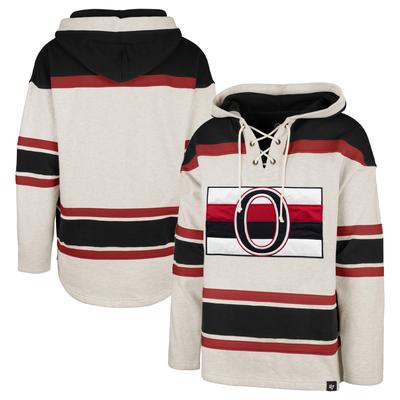 Herren-Hoodie '47 in Haferflockengelb der Ottawa Senators Rockaway mit Schnürung Image