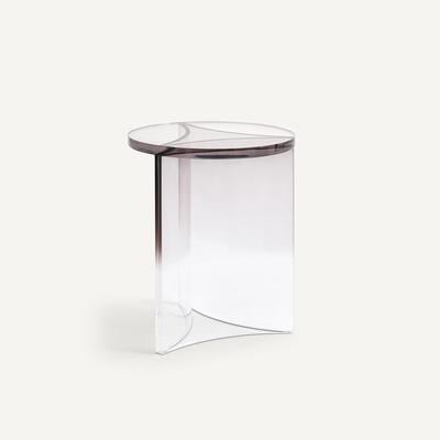 Akrili Gradient Acrylic Round End Table