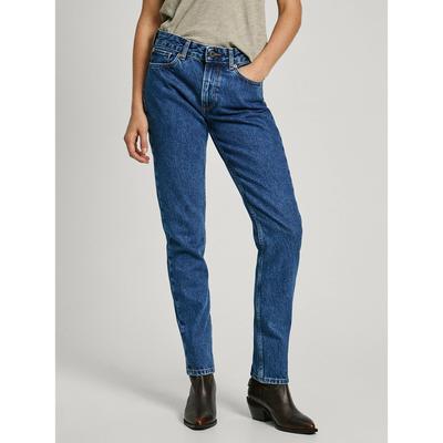 Mary Straight Jeans with Mid Rise