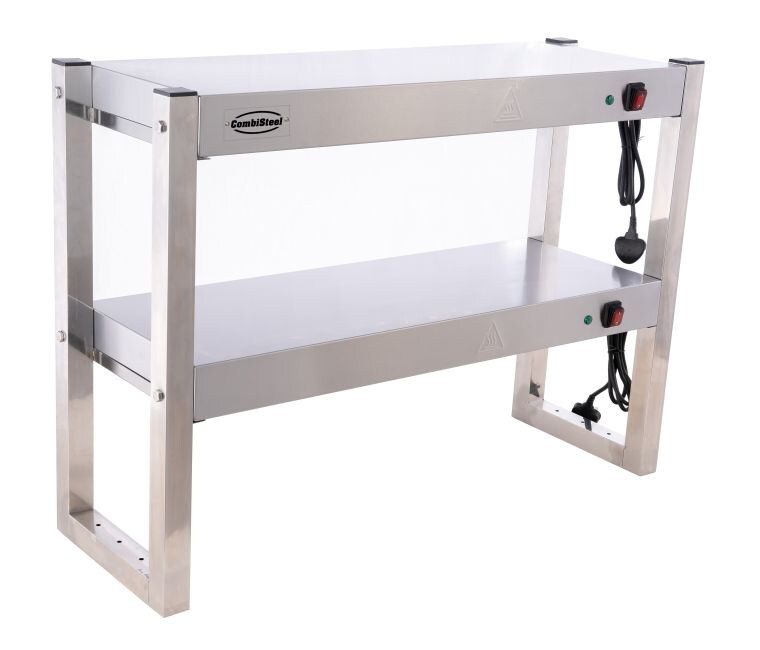 Combisteel Wärmebrücke mit 2 Ebenen und Halogen beheizt 900x300x650mm Image